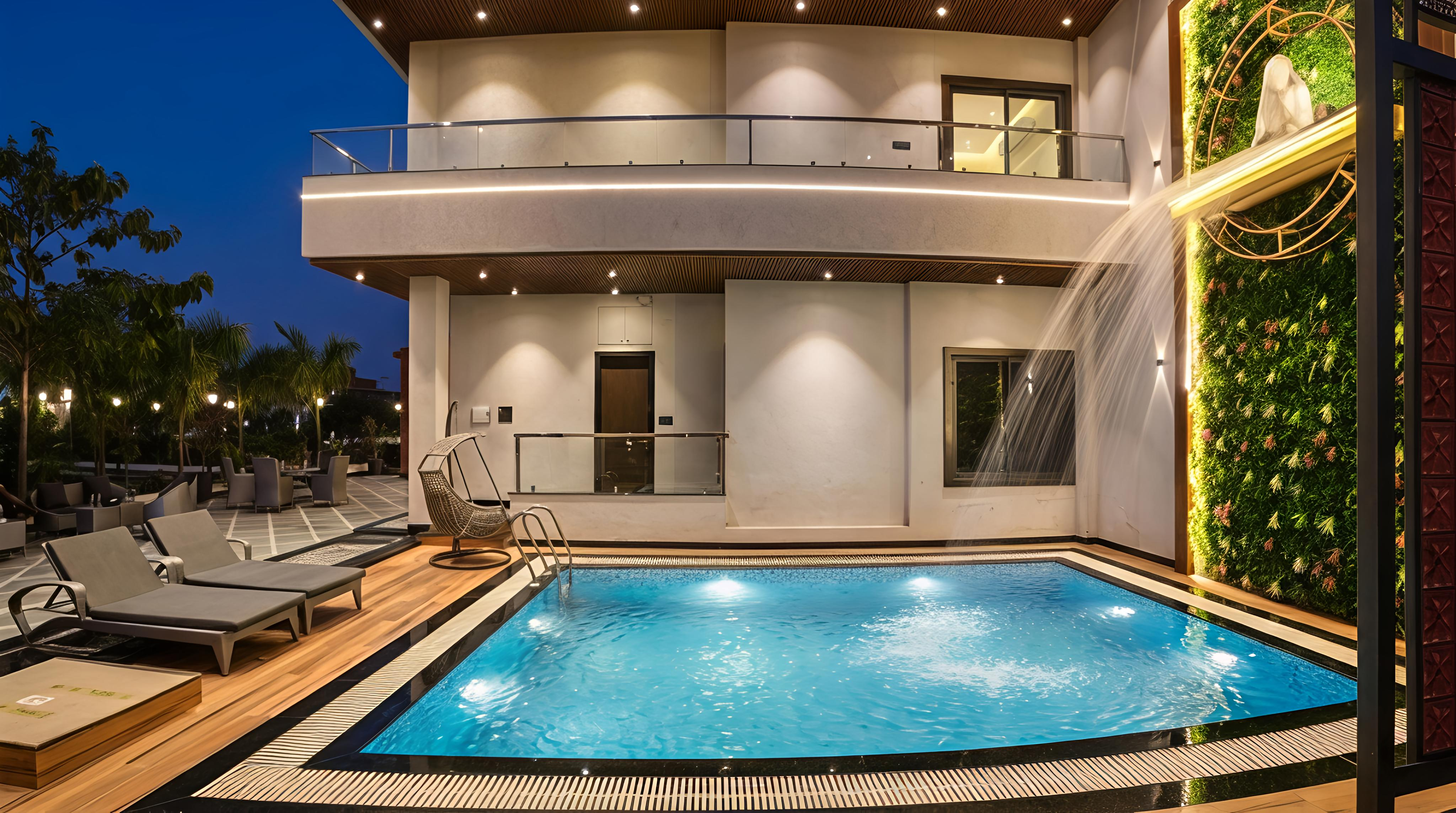 Indoor Pool Tapovan Resort